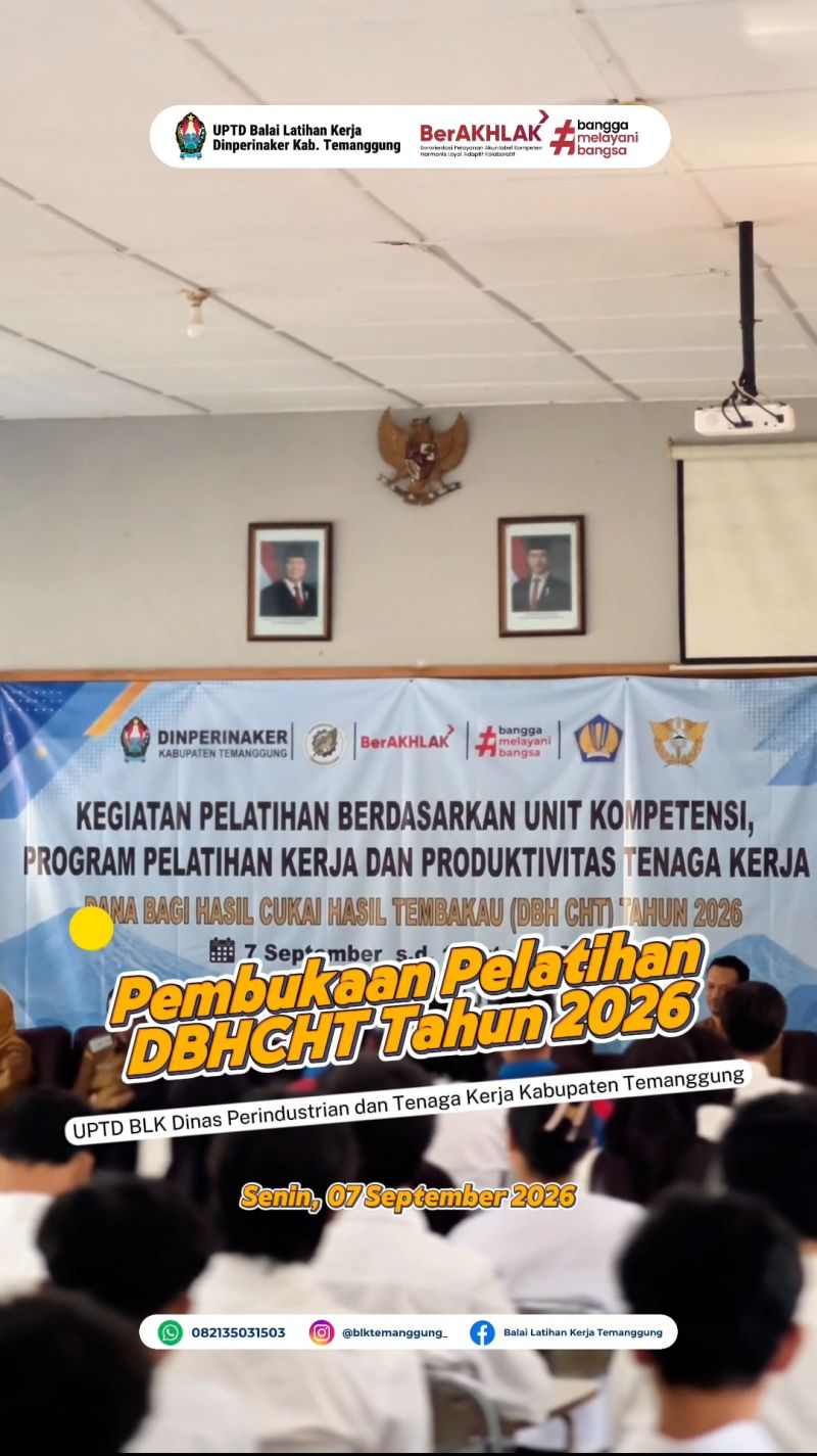 PEMBUKAAN PELATIHAN ANGGARAN DBHCHT 2026