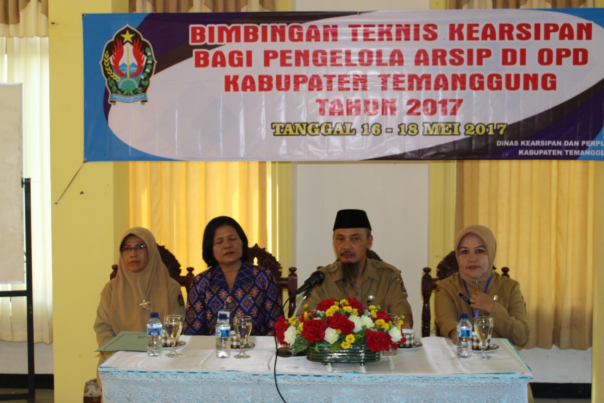 Bimbingan Teknis Kearsipan