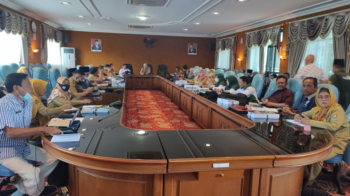 Rapat Koordinasi Bidang P3KD Dinpermdes Triwulan I