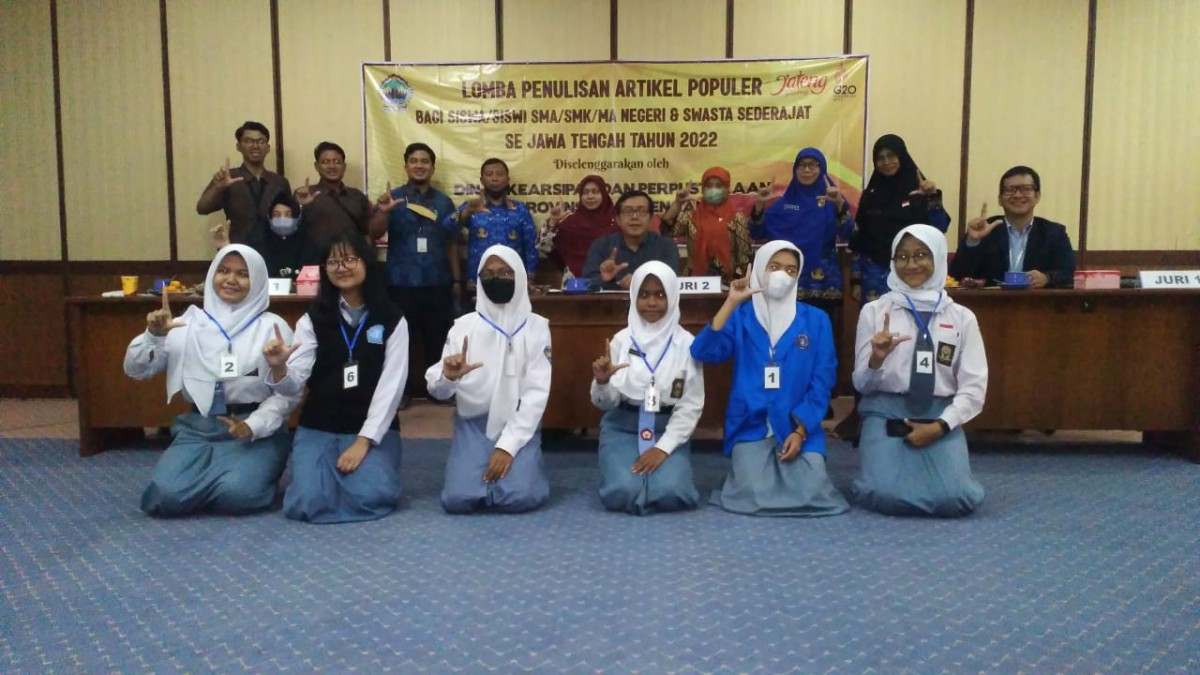 SMA NEGERI 1 PARAKAN MENDAPATKAN JUARA HARAPAN 1 DALAM LOMBA PENULISAN ARTIKEL POPULER TINGKAT PROPINSI JAWA TENGAH