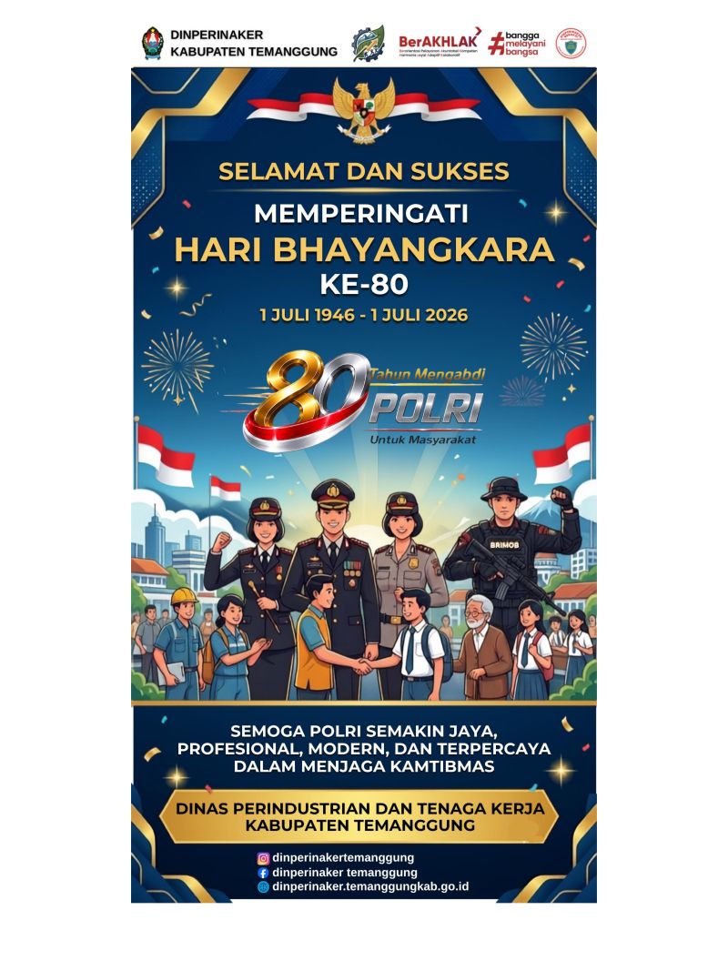 SELAMAT HARI BHAYANGKARA KE-80