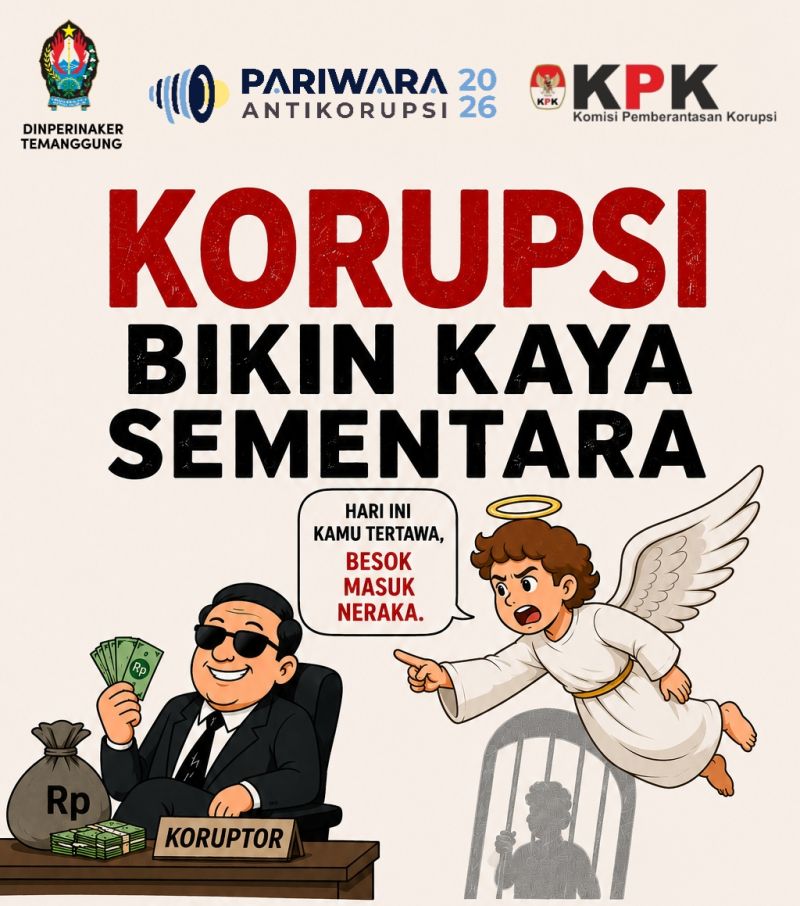 KORUPSI BIKIN KAYA SEMENTARA