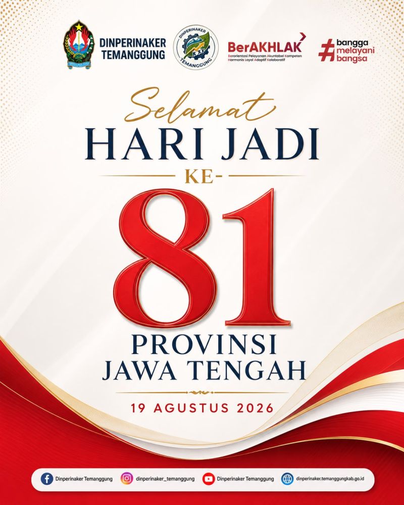 SELAMAT HARI JADI PROV JATENG KE-81